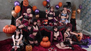 【画像】えなこ率いるPPE美女8人が集結！魅惑のハロウィン水着グラビア＆美身ランジェリー競演