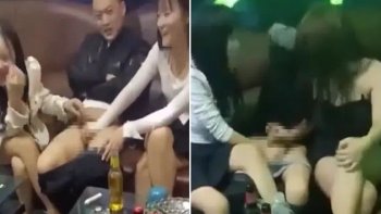 【動画】セクキャバ嬢6人と遊んだ3人の男さん、店内の内部流出映像流出ｗｗ