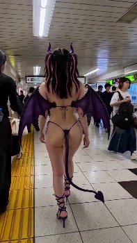【AIエロ動画】移動中💛