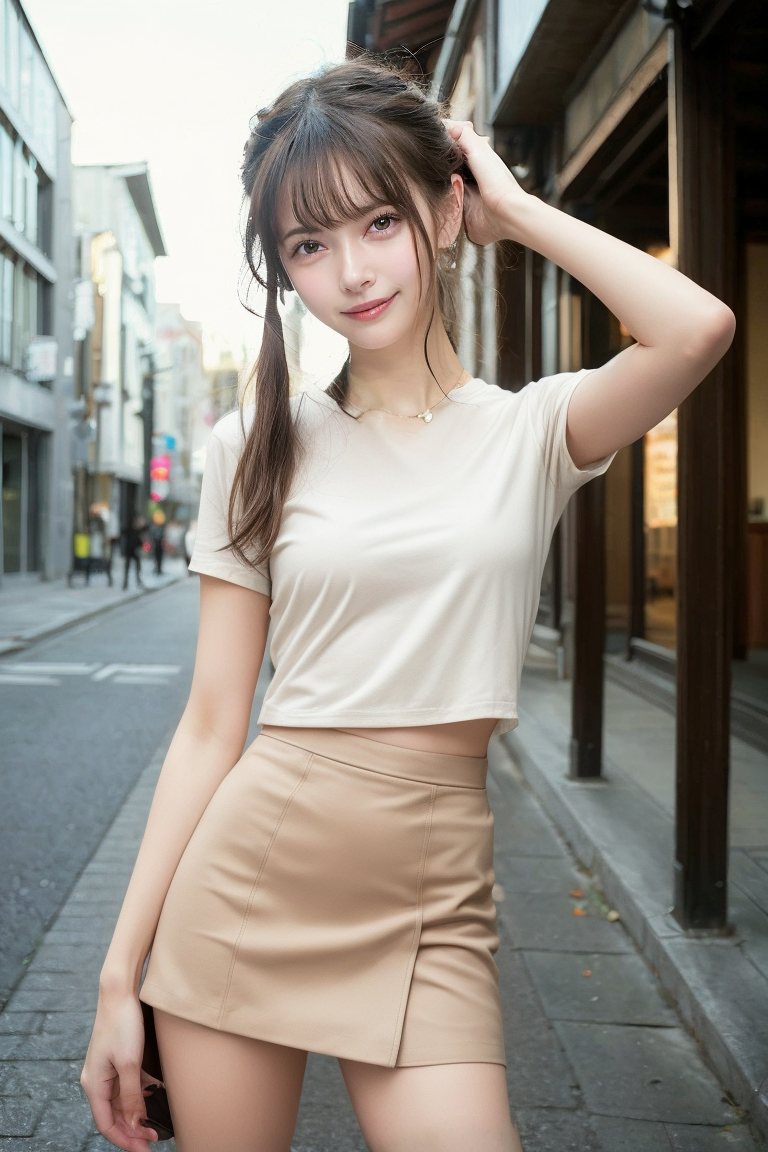 清楚系なハーフ顔美女｜脱衣ブロック崩しゲームのサムネイル