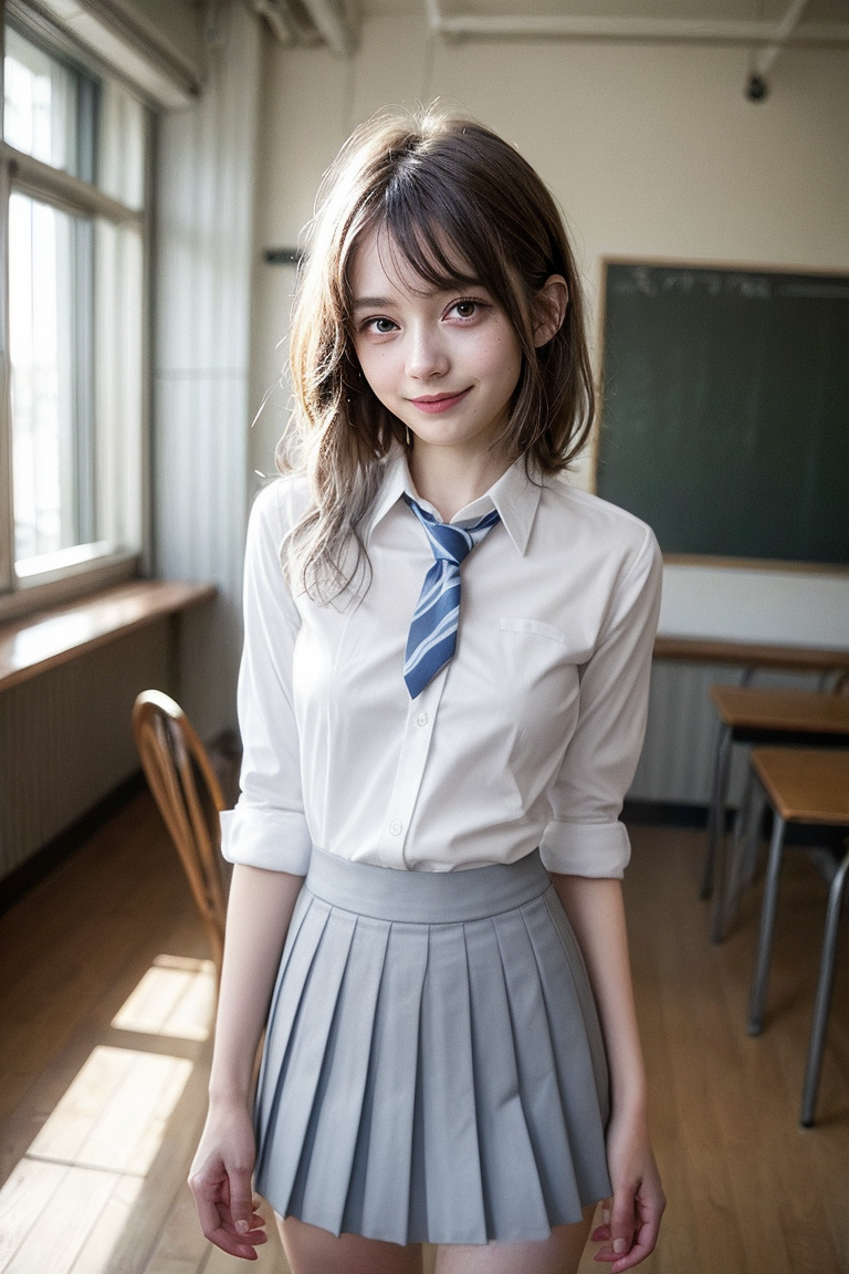 JK風美少女｜脱衣ブロック崩しゲームのサムネイル